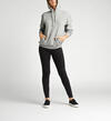 Allenby Unisex Logo Hoodie, Heather Grey, hi-res image number 3